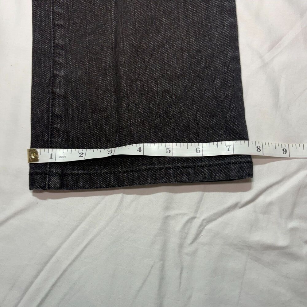 G by Guess (GBG) Low Rise Estelle Straight Black Denim - Size 28 EUC - Picture 11 of 12